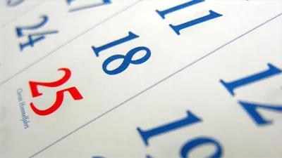 Feiertage und Festivals